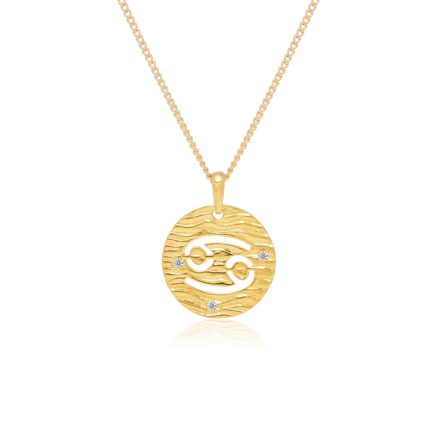 SEGNI di CIELO (zodiac sign/wave pattern/zircon)925