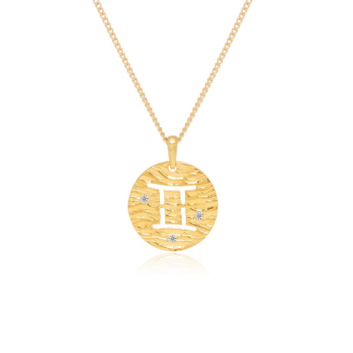 SEGNI di CIELO (zodiac sign/wave pattern/diamonds) 9K